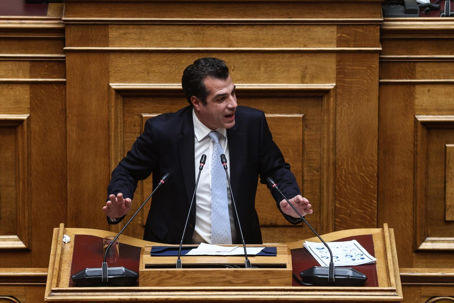 Thanos Pleuris in a far-right crescendo: "The struggles of the Left have always been at the expense of the nation"