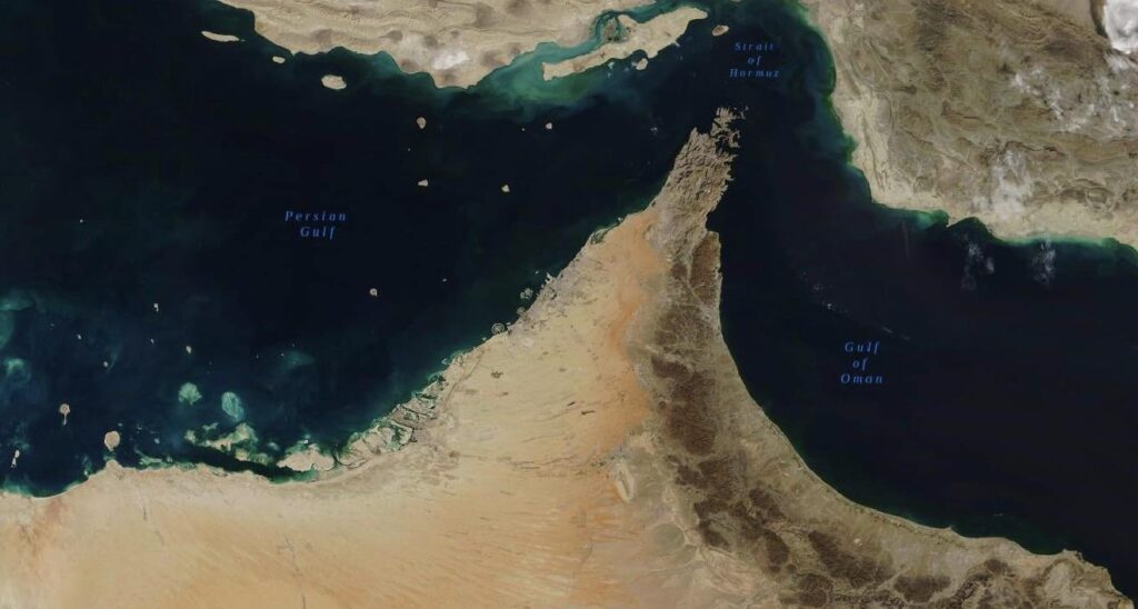 Iran started laying mines in the Strait of Hormuz