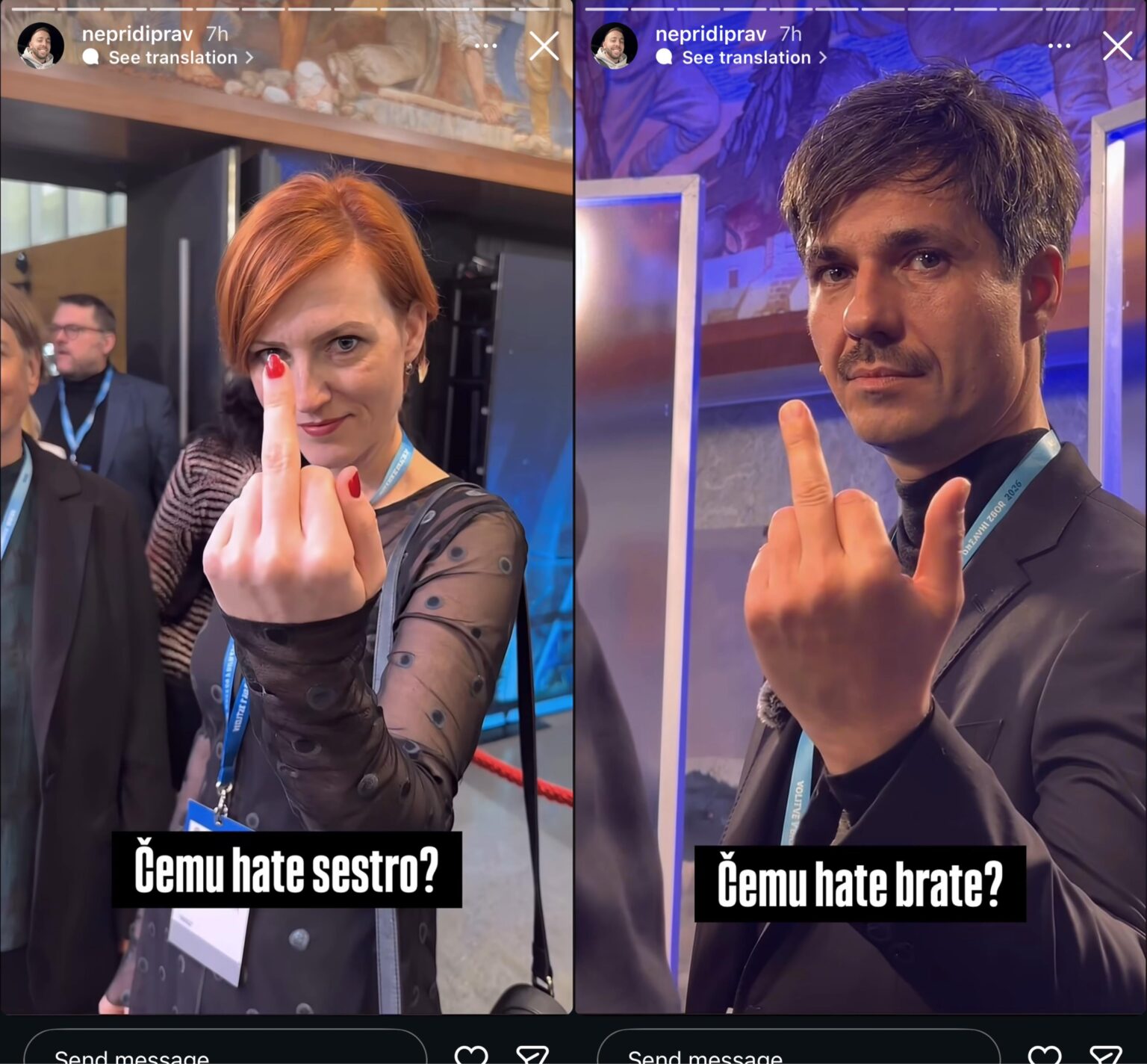 Aleksandar "I will never define myself politically" Repić