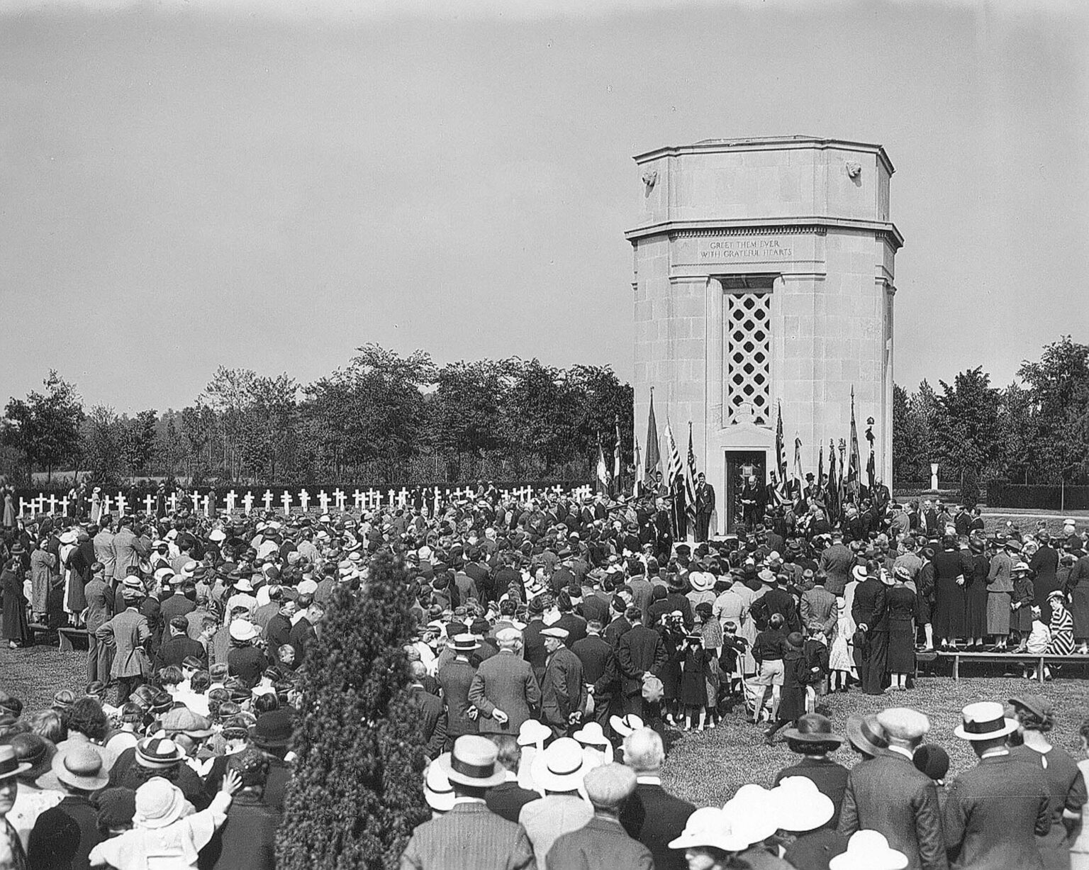 American Memorial Day in Belgium (1930s)