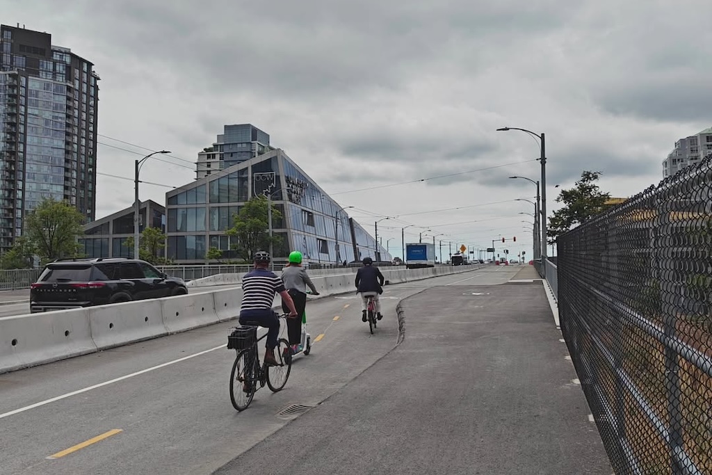 Granville Connector was recognised at Vancouver cycling awards