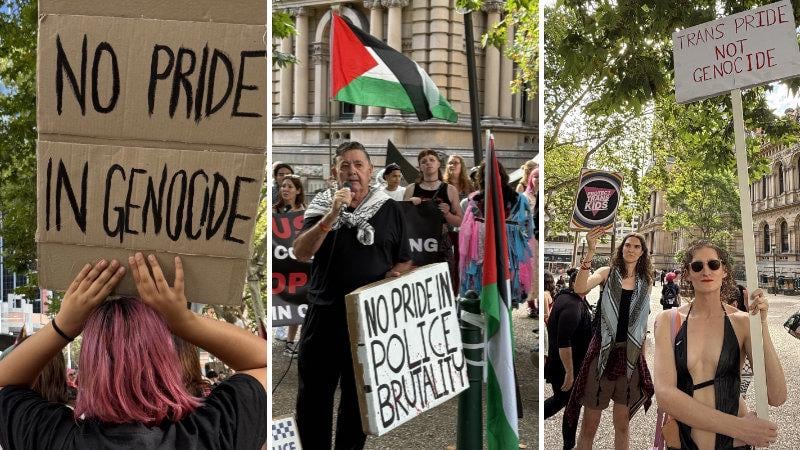Mardi Gras marchers brutally assaulted by NSW Police