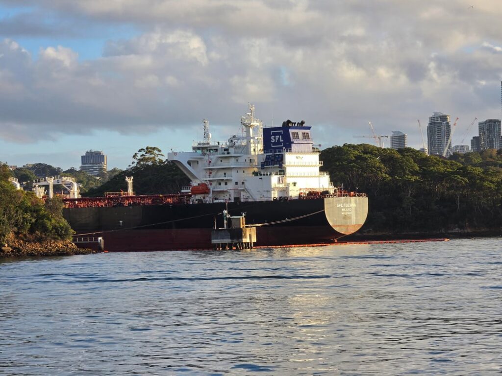 Fresh fuel delivery for you (Spotted near sydney harbour)
