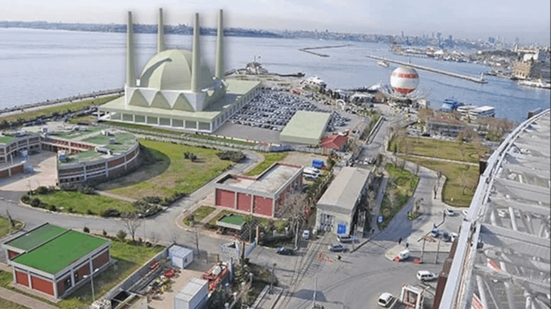 Traffic will be paralyzed! İSPARK was closed for the mosque project in Kadıköy