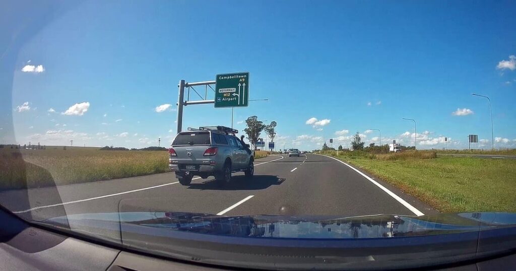 I went for a drive on the newly opened M12 Motorway