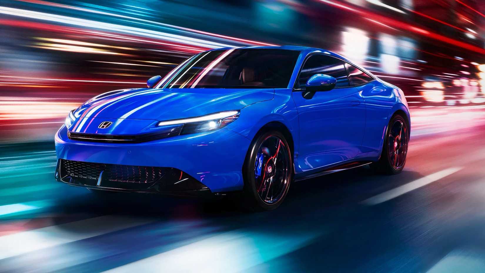 2026 Honda Prelude Hybrid in blue