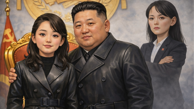 The girl in the frame and an aunt in the shadows: Could North Korea get its first female supreme leader?