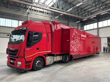 Moretto mobile showroom