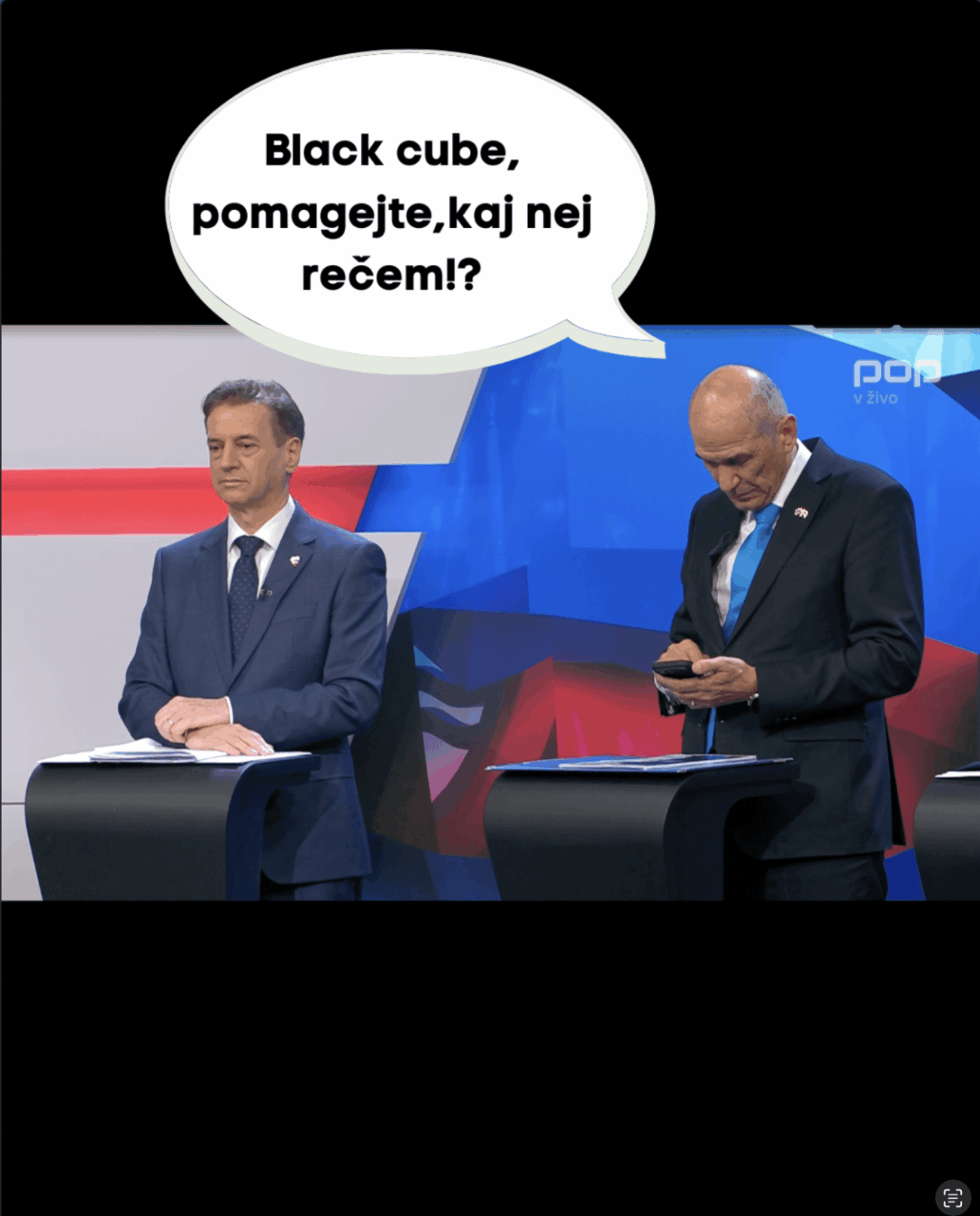 Does anyone think this confrontation on POP TV is a big 💩show?