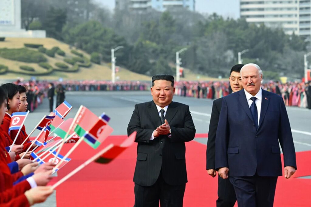 North Korea and Belarus sign friendship and cooperation treaty North Korea and Belarus sign friendship and cooperation treaty