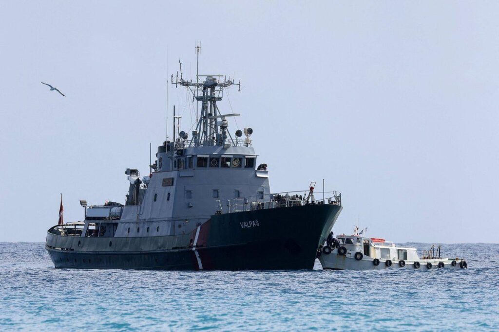 A Frontex ship sank in Greece, allegedly the Estonian ambassador was also on board