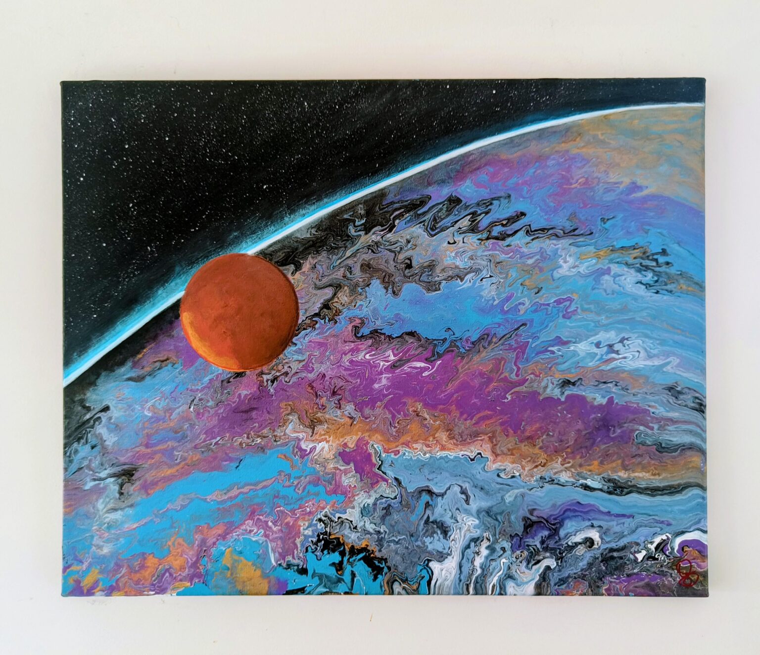 My latest space painting