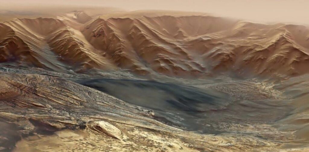 Early Mars was warm and wet not icy, this has implications for the idea that life could have developed on the planet at this time
