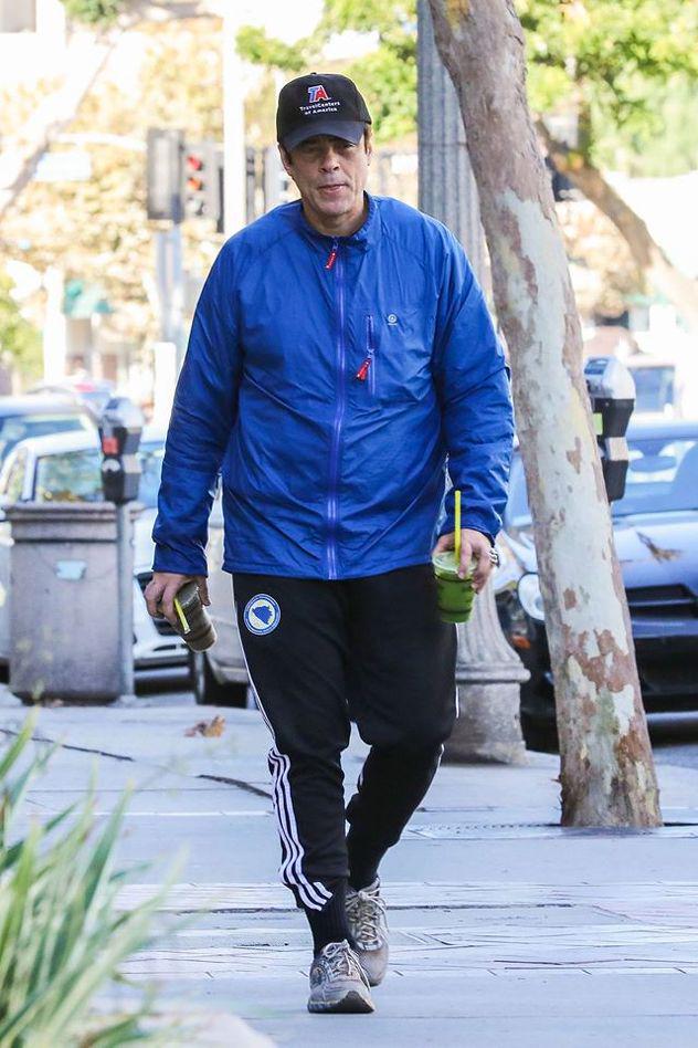 Benicio del toro went to the game yesterday