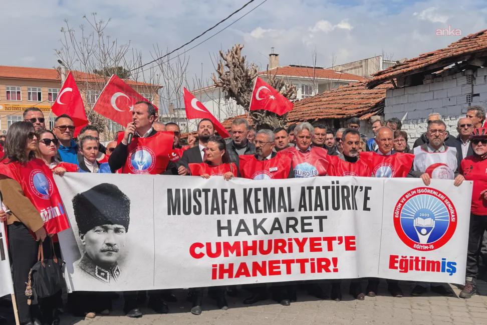 The teacher who processed complaints of 'insulting Ataturk' was targeted: Reaction from Eğitim-İş to Fatih Tezcan and others