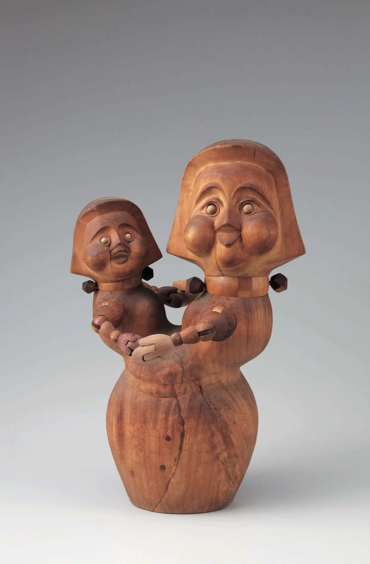 Wooden sculpture, 1956.