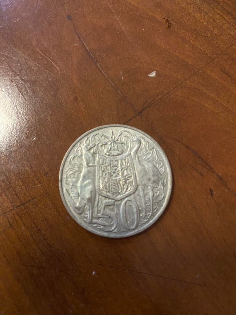 Why is my fifty cent coin round?