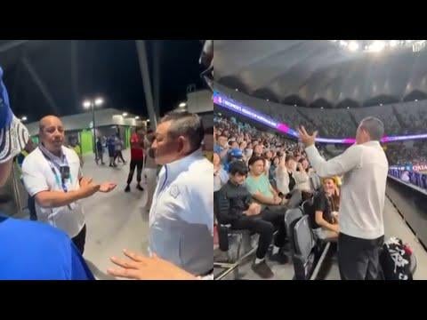 Man kicked out of Sydney stadium for leading the chant "Taiwan".