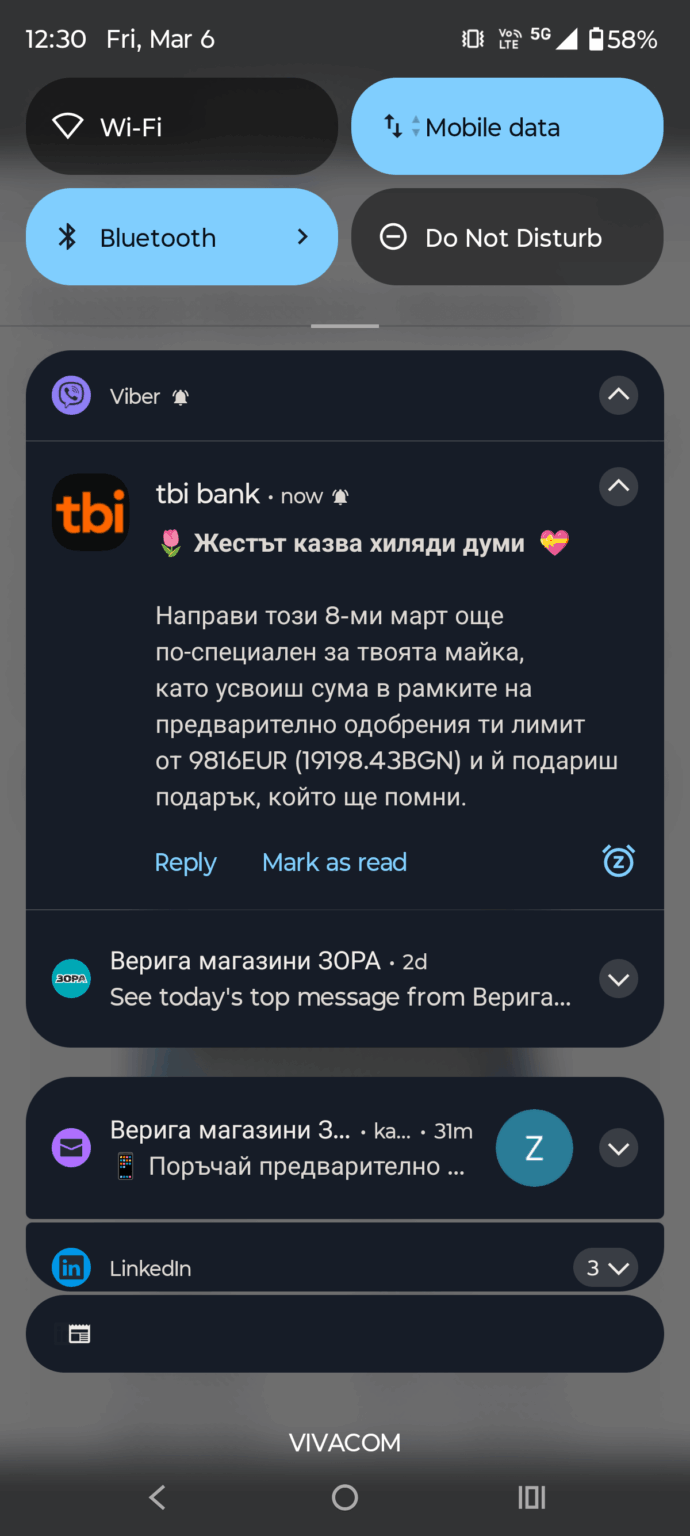 Every mother wants her child to take out a loan for her.....