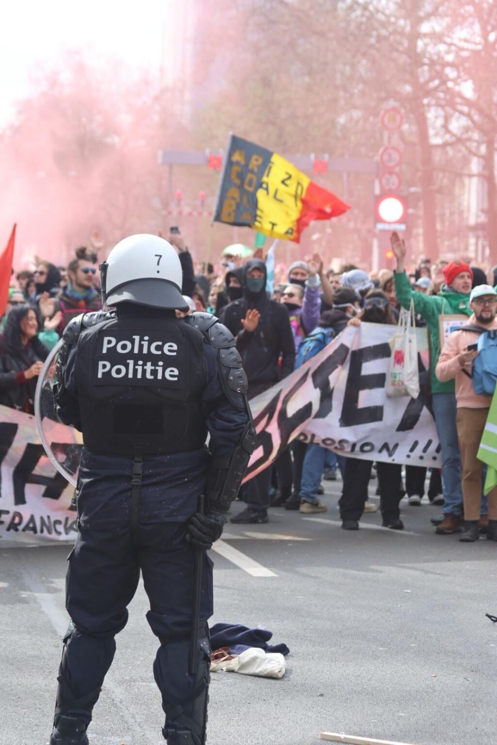 More pics of today’s protest