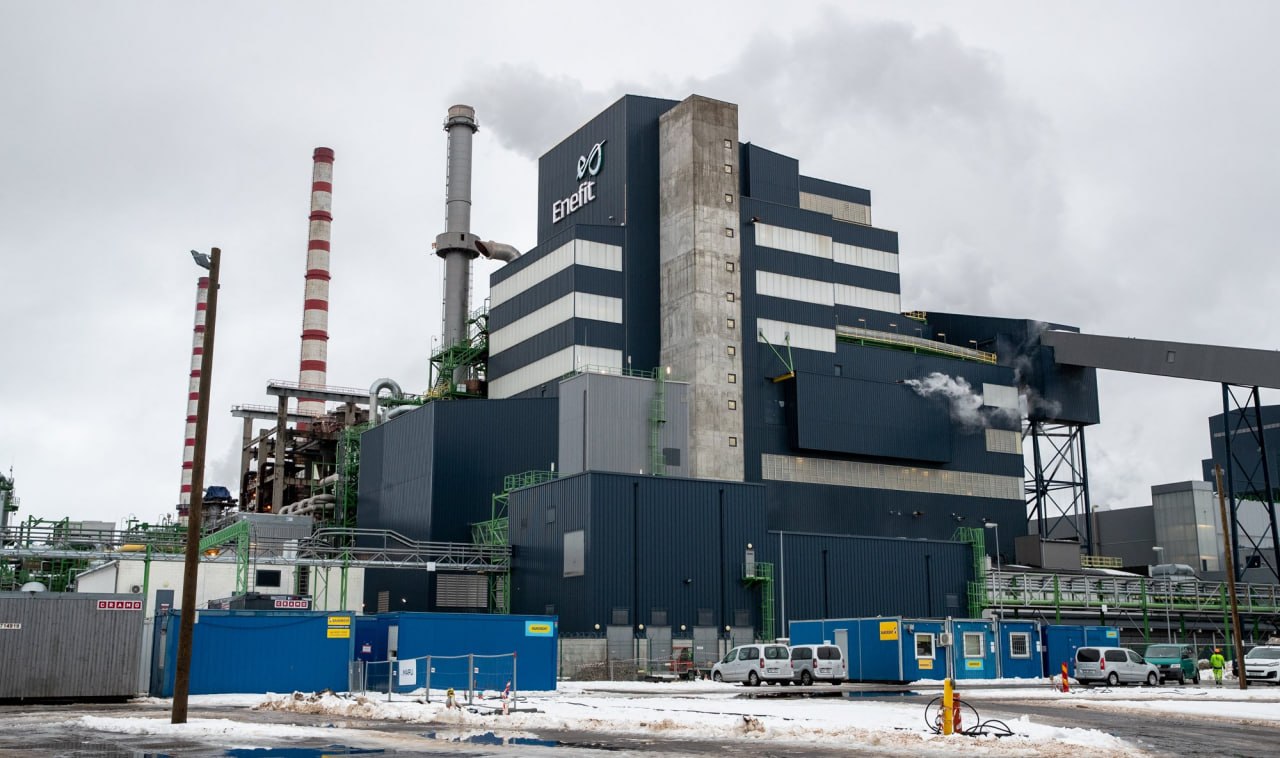 The Auvere Power Plant in Narva, Estonia. Photo: Enefit