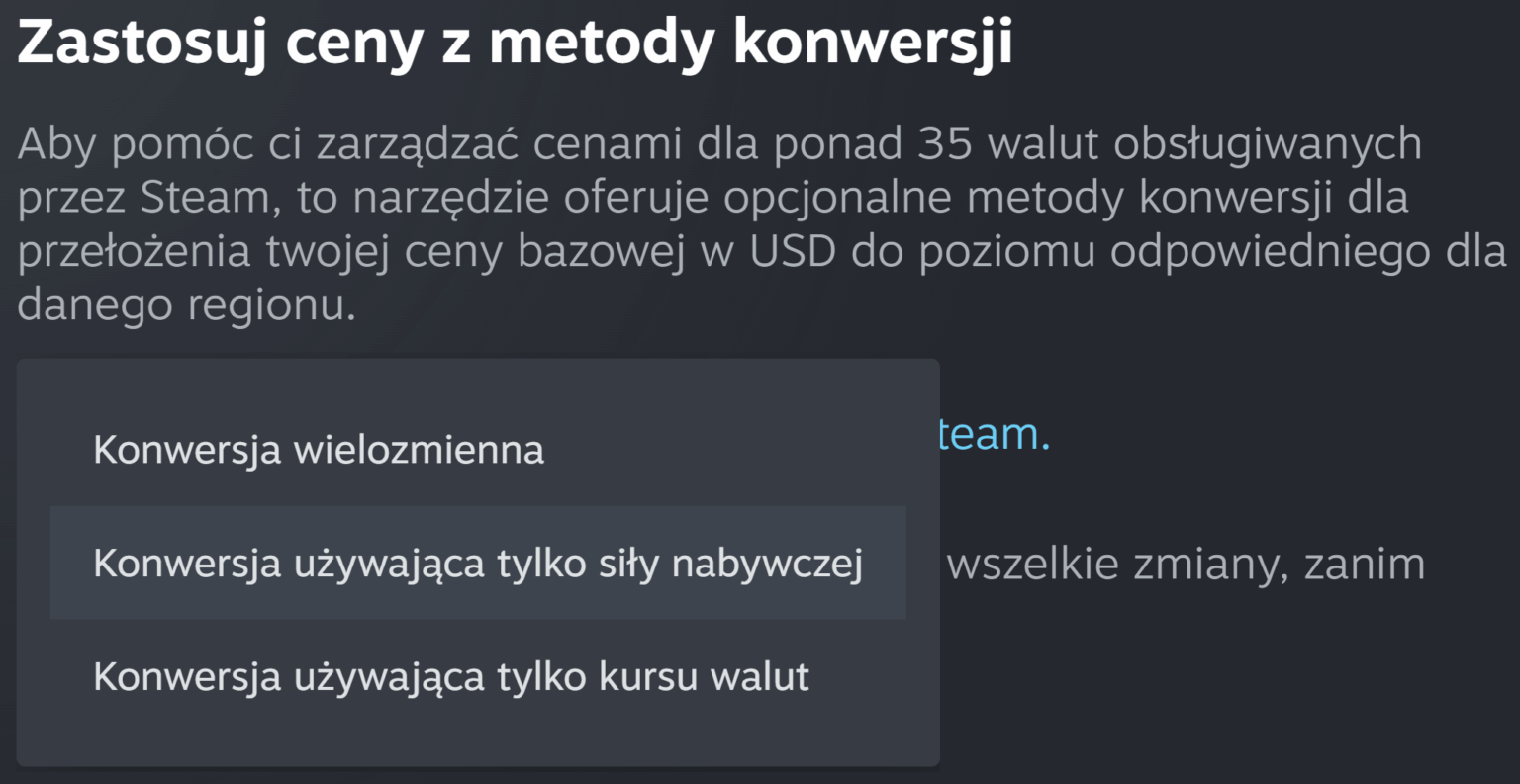 Hopefully everyone will use this method of converting prices on Steam
