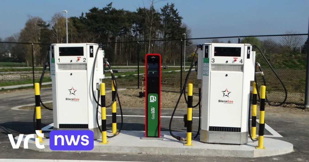 Sint-Niklaas opens a new 'gas station' for hot air balloonists: "Much safer"