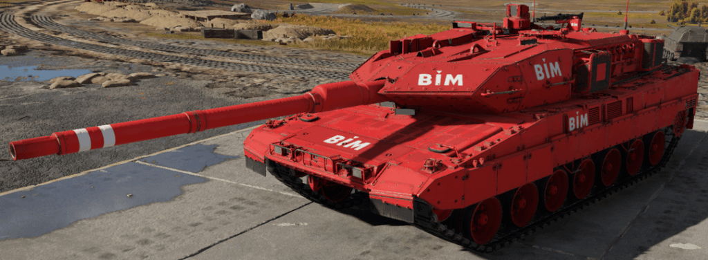 Just made this camouflage for Leopard 2A7V in War Thunder. Enjoy