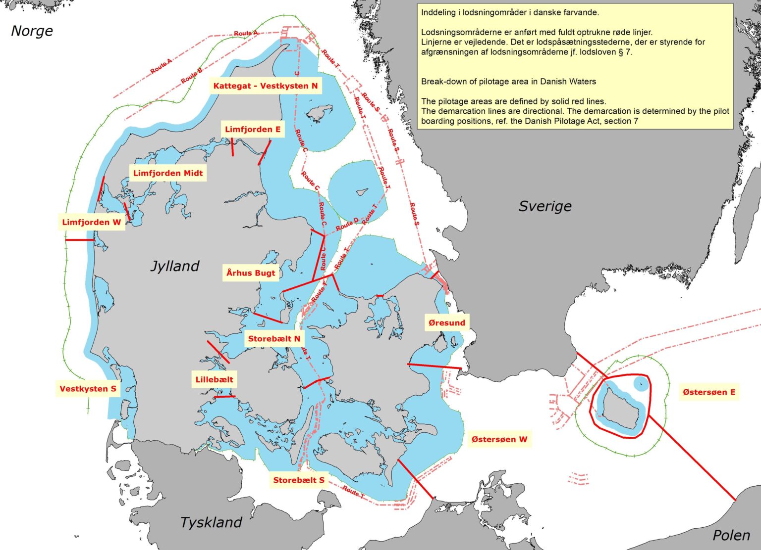 Why isn’t the strait between Zealand and Jutland fully Danish territorial waters if there are inhabited islands well within the 12 nautical mile limit?