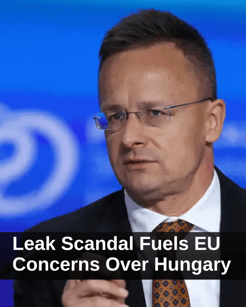 A leak scandal involving Hungary’s FM Peter Szijjarto and alleged Russian ties fuels EU concerns over security and loyalty. The situation highlights growing unease about internal vulnerabilities as tensions with Moscow persist.