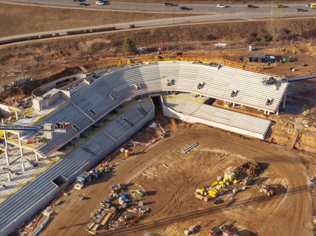 The National Stadium is rising from the dead.