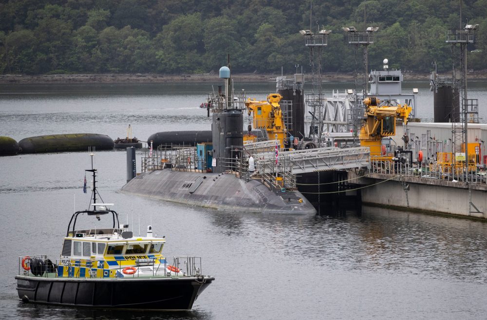 Two Arrested Attempting to Breach UK Nuclear Submarine Base