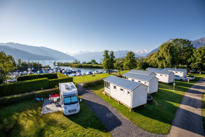Swiss Tun TCS Camping Gbat Tun Lake / Photo = Swiss Government Tourism Authority