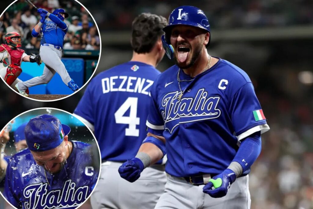Vinnie Pasquantino hits three home runs in historic WBC effort for Italy