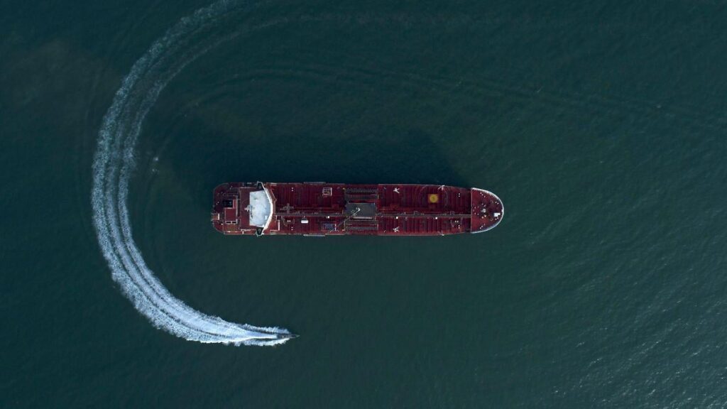 Iran attacks oil tanker near Strait of Hormuz