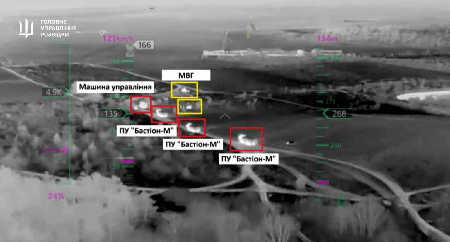 Ukraine's military destroys Russian missile launcher in occupied Crimea