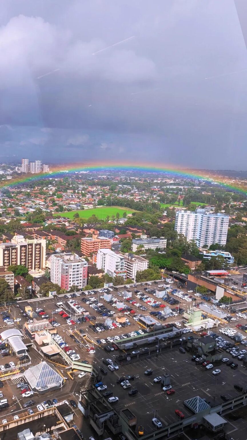 Big Ol Rainbow in Parramatta