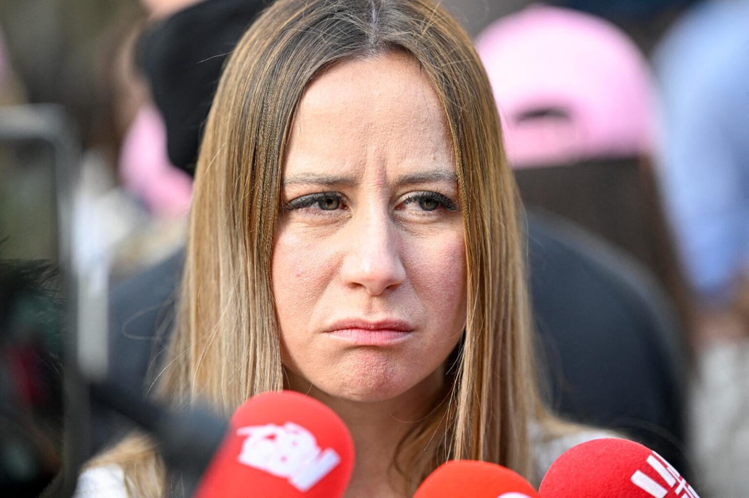 Nemesis: photographed making neo-Nazi gestures, Alice Cordier evokes a reference... to rap