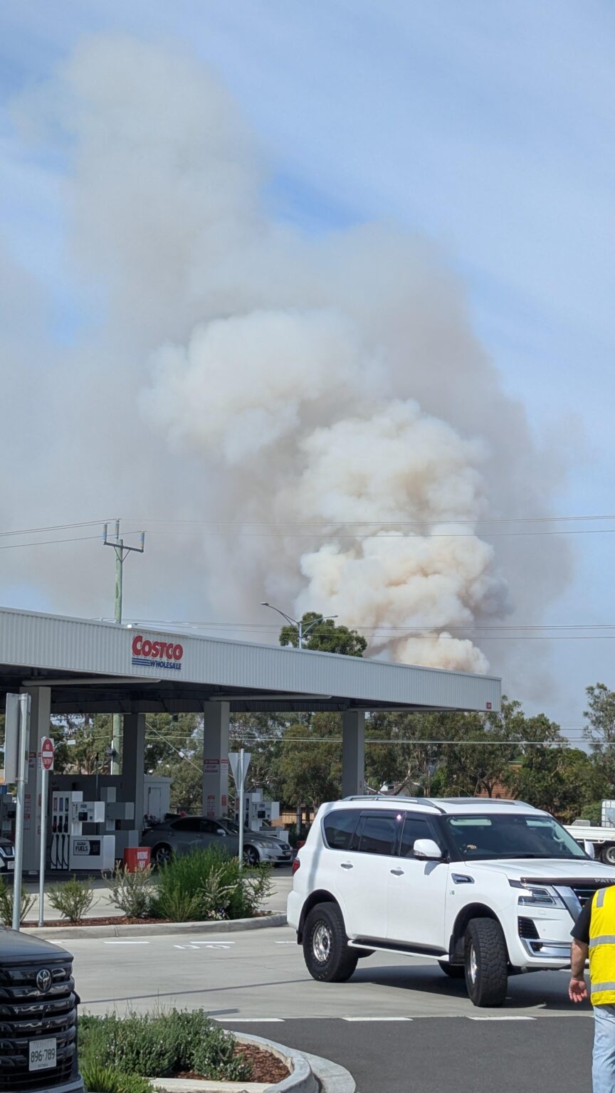 Massive looking fire