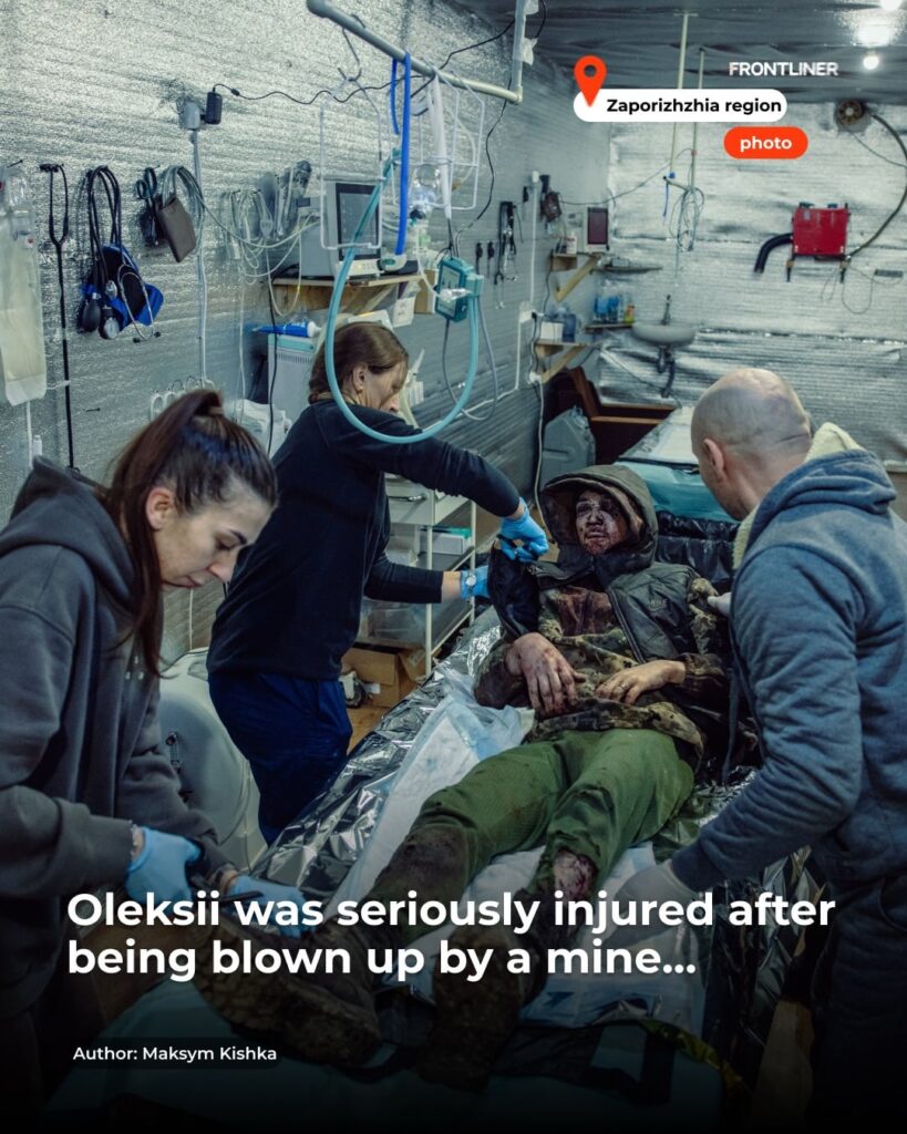 Severely wounded in a mine blast, Oleksii “Kir” crawled through a red zone seeking rescue for almost a day. The zones from which it is impossible to evacuate the wounded have become larger.