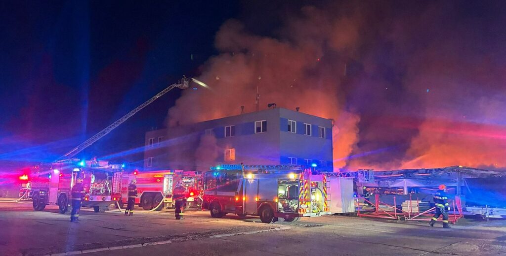 Suspected terror attack behind Czech industrial fire, officials say Suspected terror attack behind Czech industrial fire, officials say