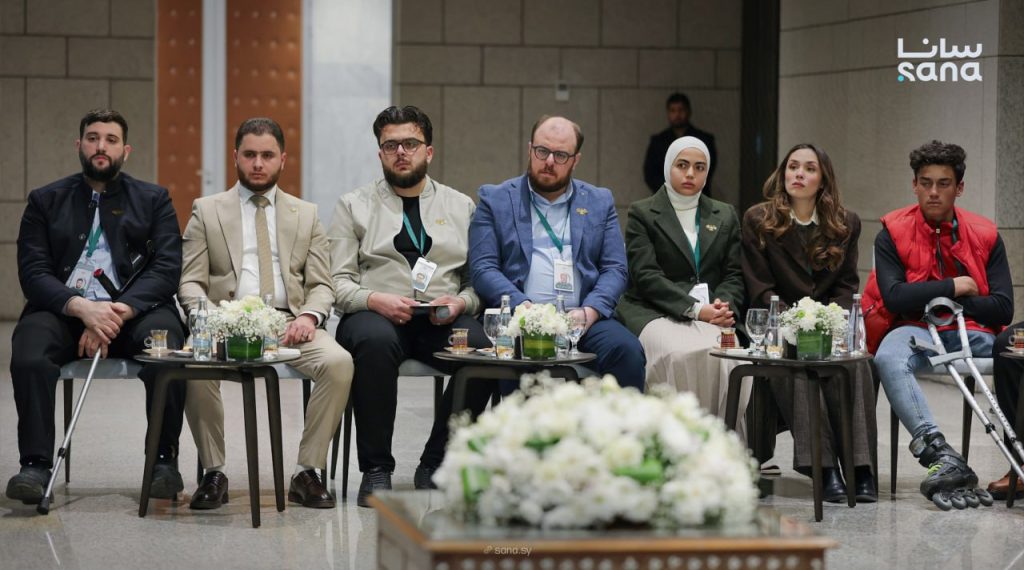 President al-Sharaa highlights youth role in Syria's national development