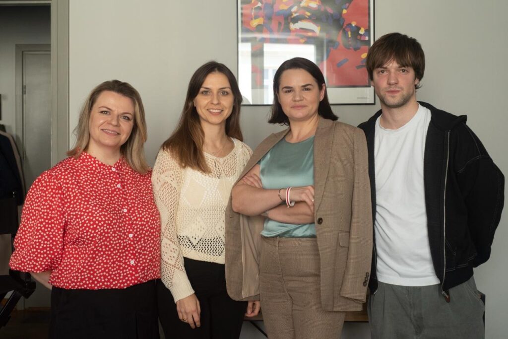 Sviatlana Tsikhanouskaya met with the Honest People NGO Sviatlana Tsikhanouskaya met with the Honest People NGO