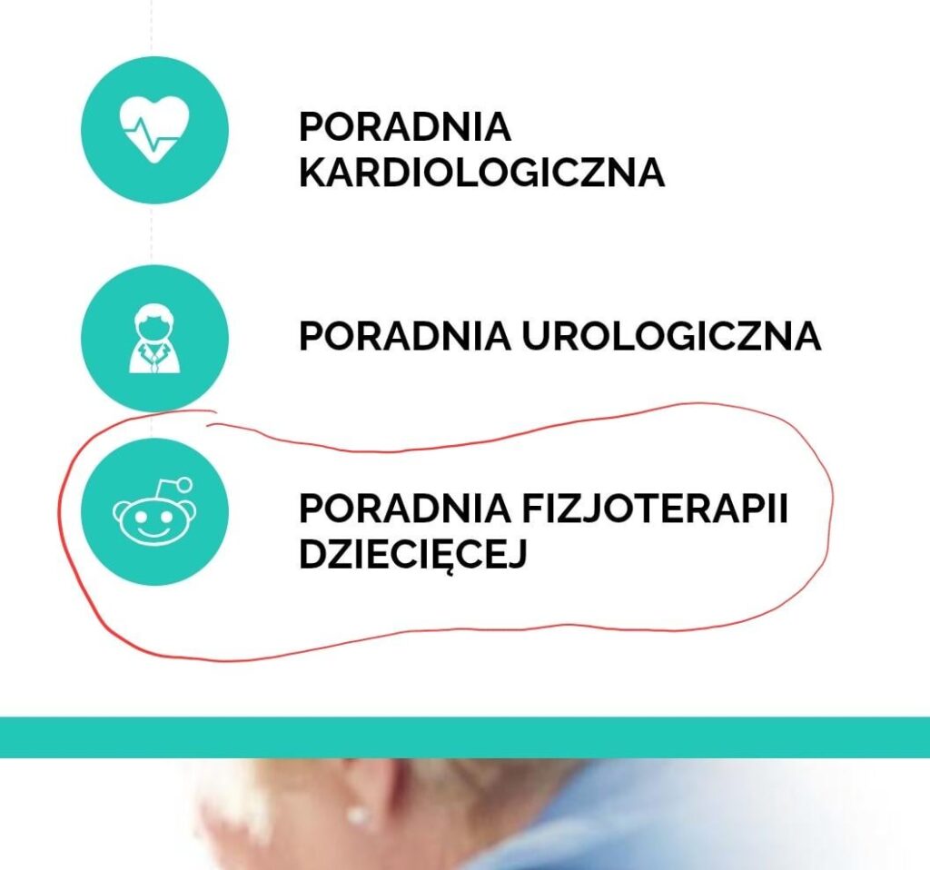 An interesting icon in a certain clinic