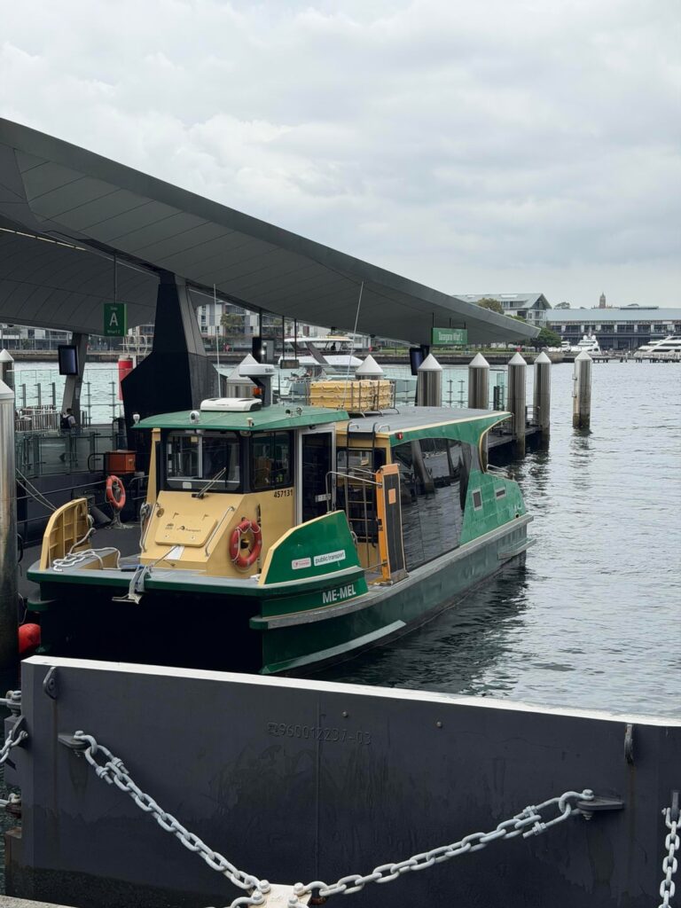 What journey does this tiny Sydney Ferry do?