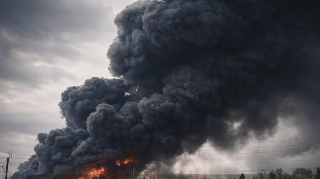 Ukraine strikes facilities operated by Russian gas giant near St Petersburg