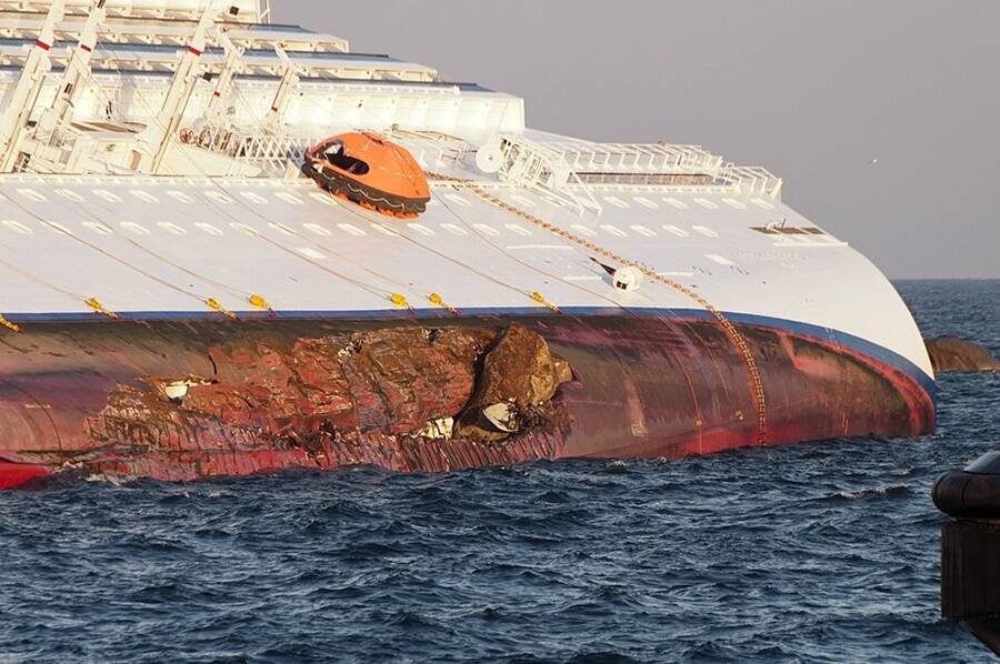 Port Side Costa Concordia