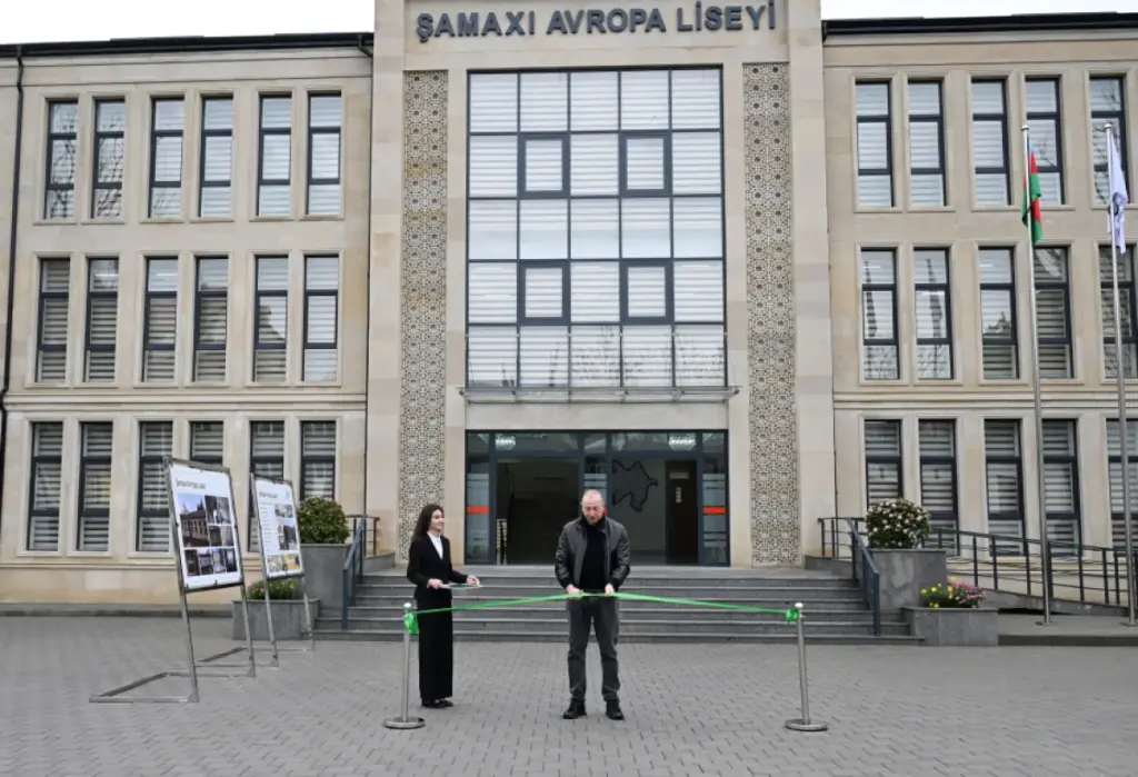 President Ilham Aliyev opens new Shamakhi European Lyceum