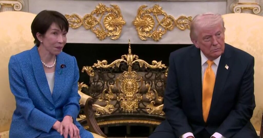 Trump makes a Pearl Harbor joke while meeting with the Japanese prime minister