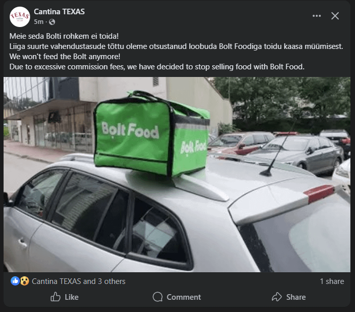 Bold's greed knows no bounds
